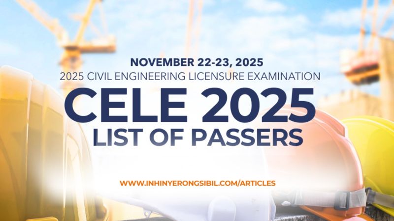 The licensure examination took place last November 22 and 23, 2025, across PRC-designated testing centers nationwide, including locations in NCR, Baguio, Butuan, Cagayan de Oro, Calapan, Cebu, Davao, Iloilo, Koronadal, Legazpi, Lucena, Pagadian, Palawan, Pampanga, Rosales, Tacloban, Tuguegarao, Zamboanga, and Ilocos Sur.